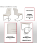 MCW 2x Esszimmerstuhl H70, Creme-beige