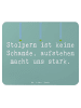 Mr. & Mrs. Panda Mousepad Spruch Aus Fehlern lernen mit Spruch in Meeresbrise