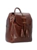 The Bridge Florentin City Rucksack Leder 31 cm in brown gold