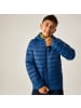 Regatta Marizion Baffle-Jacke / Steppjacke mit Kapuze in Blau
