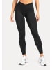 Leggings Silvia Scrunch in Schwarz