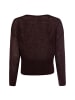 Someday Strickpullover Tivora in aubergine - 0001