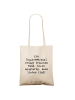 Mr. & Mrs. Panda Tote Bag Spruch Umzug neue Stadt mit Spruch in Creme
