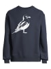 Salzhaut Sweatshirt OLBEN UNISEX - MÖWE in Navy