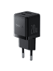 Baseus Palm 20W USB-C USB-A Wandladegerät Schwarz