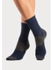 Bench Wandersocken in 1x navy-anthrazit, 1x olive-anthrazit