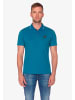 Le Temps des Cerises Poloshirt ARON in BLUE