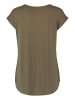 Hailys Shirt 2er-Set Kurzarm mit Fledermausärmeln in Khaki-Grün