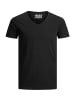 Jack & Jones 3er-Set  T-Shirt in Black/black/black