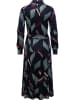 ragwear Blusenkleid Plantee Print in Navy