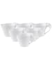 Villeroy & Boch 6er Set Café au lait Obertassen NewWave Caffè in 260 ml in weiß