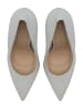 DreiMaster Damen Leder Pumps in Creme