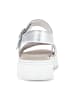 Gabor Riemchensandaletten in Silber