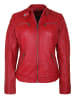 7eleven Lederjacke Lederjacke "DIANA" in ROT