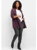 sheego by Joe Browns Cardigan in brombeere