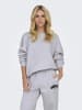 ONLY Sweatshirt in Light Grey Melange