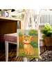 Mr. & Mrs. Panda Einkaufstasche Hund Glück Design ohne Spruch in Weiß