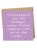 Mr. & Mrs. Panda Einladungskarte Spruch Leichtigkeit für Profis ... in Lavendeltraum