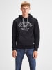 Jack and Jones Herren Hoody in Schwarz