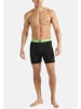 Adidas Sportswear Long Short / Pant Active Micro Flex Eco in Schwarz / grün / grau