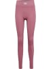 Hummel Hummel Leggings Hmlpulse Multisport Damen in WISTFUL MAUVE