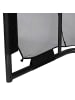 Prosport Fußballtor Premium in Schwarz 183x122x60