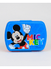 Disney Mickey Mouse 2er Set: Brotdose + Alu-Trinkflasche Mickey Mouse in Blau