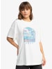 Roxy Oversize T-Shirt Sweeter Sun in Weiß