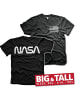 Nasa T-Shirt in Schwarz