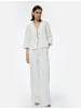 KOTON BLUSE LS in Grauweiß