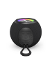 Hama Ball Shape Speaker Bluetooth Lautsprecher, 5 LED in Schwarz