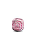 Pandora Silber Charm Rose