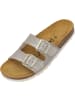 palado Pantoletten in beige metallic
