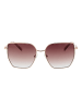 Gant Damen Sonnenbrillen Quadrat Roségold