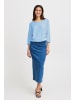 Fransa Strickpullover halbarm FRSINJA Loose fit in Hydrangea