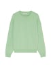 Marc O'Polo Logo-Sweatshirt loose in pure mint