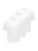 ONLY & SONS T-Shirt Caspian in Weiß