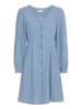 ICHI Denimkleid IHARCHER Regular fit in Light blue washed