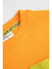 Coccodrillo T-Shirt mit kurzen Ärmeln in orange