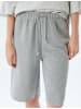KOTON Shorts in Grau Melange