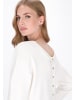 DreiMaster Women Cardigan in offwhite