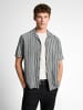 TOM TAILOR Denim Hemd in schwarz ecru