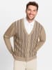 WITT WEIDEN Strickjacke in beige-dunkeltaupe-gemustert