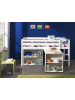 58 aufm Kessel KINDERBETT Karolina 210x114x106 Massivholz+MDF Weiß Regal