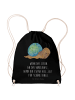Mr. & Mrs. Panda Gymtasche Schnecke Sir mit Spruch in Schwarz