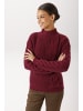 Aniston CASUAL Strickpullover in dunkelrot