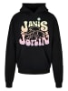 F4NT4STIC Ultra Heavy Hoodie PLUS SIZE Janis Joplin Pastel Logo in schwarz
