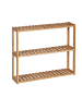 relaxdays Wandregal in Natur - (B)60 x (H)50 x (T)15 cm