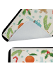 Mr. & Mrs. Panda Badezimmer Matte Winter mit Spruch in Bunt