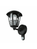 Licht-Erlebnisse Außen Wandlampe (B)17 x (H)29 cm in Schwarz